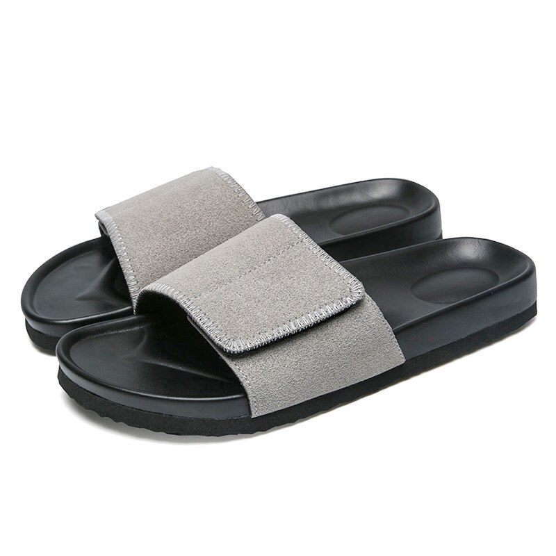Sommer Hausschuhe Herren draussen Strand Weichen Wohnungen Mann lässig Freizeit Schuhe Männlichen Schuhe Erwachsene Luxus