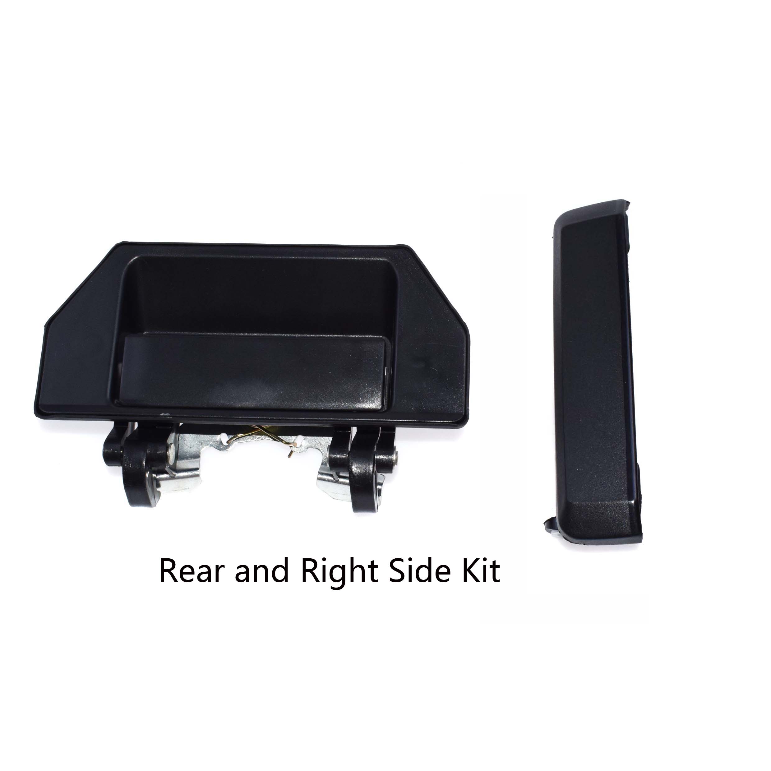 ISANCE Outside Outer Door Handle 8060701A10 8060601A10 &amp; Tailgate 9060601G01 For Nissan D21 Pickup Frontier Sentra Pathfinder: Rear and Right Kit