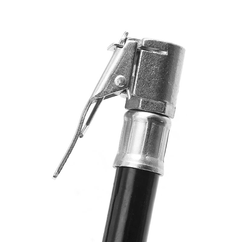 1PC Zinc Alloy Car Air Rubber Hose Lock on Clip Chuck Tire Inflator Self-locking E7CA