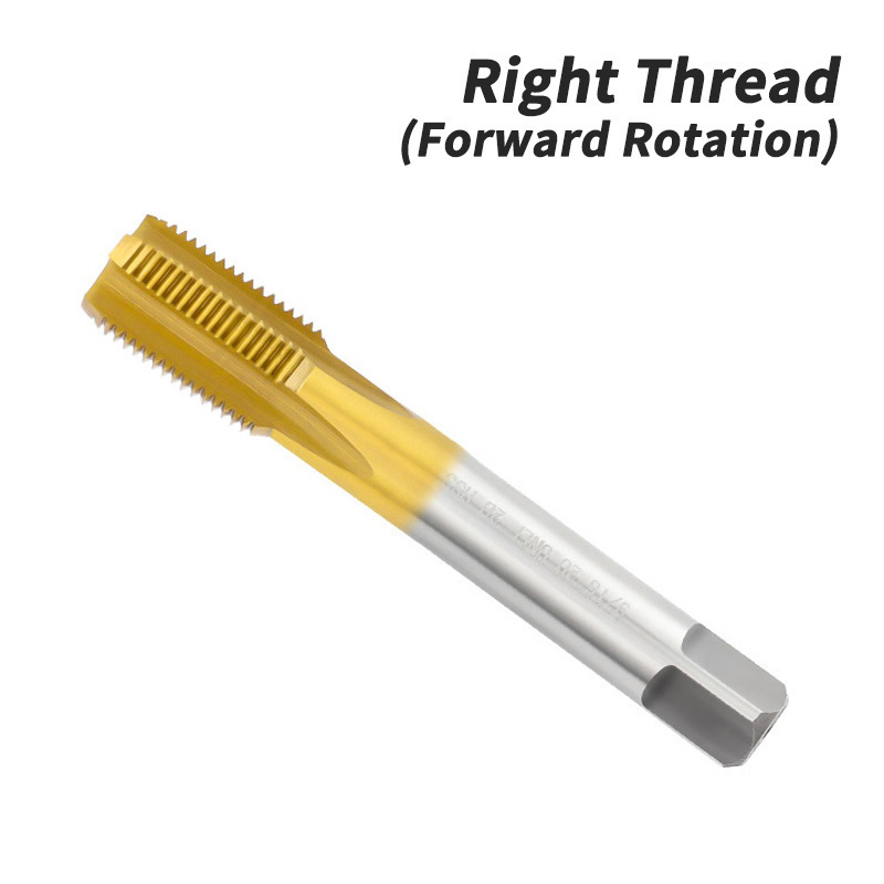MUQZI Bike Pedal Thread Tap 9/16-20 Thread Tap HSS Bicycle Crank Left Right Hand Thread Crankset Threading Repair Drill Tool: Coffee