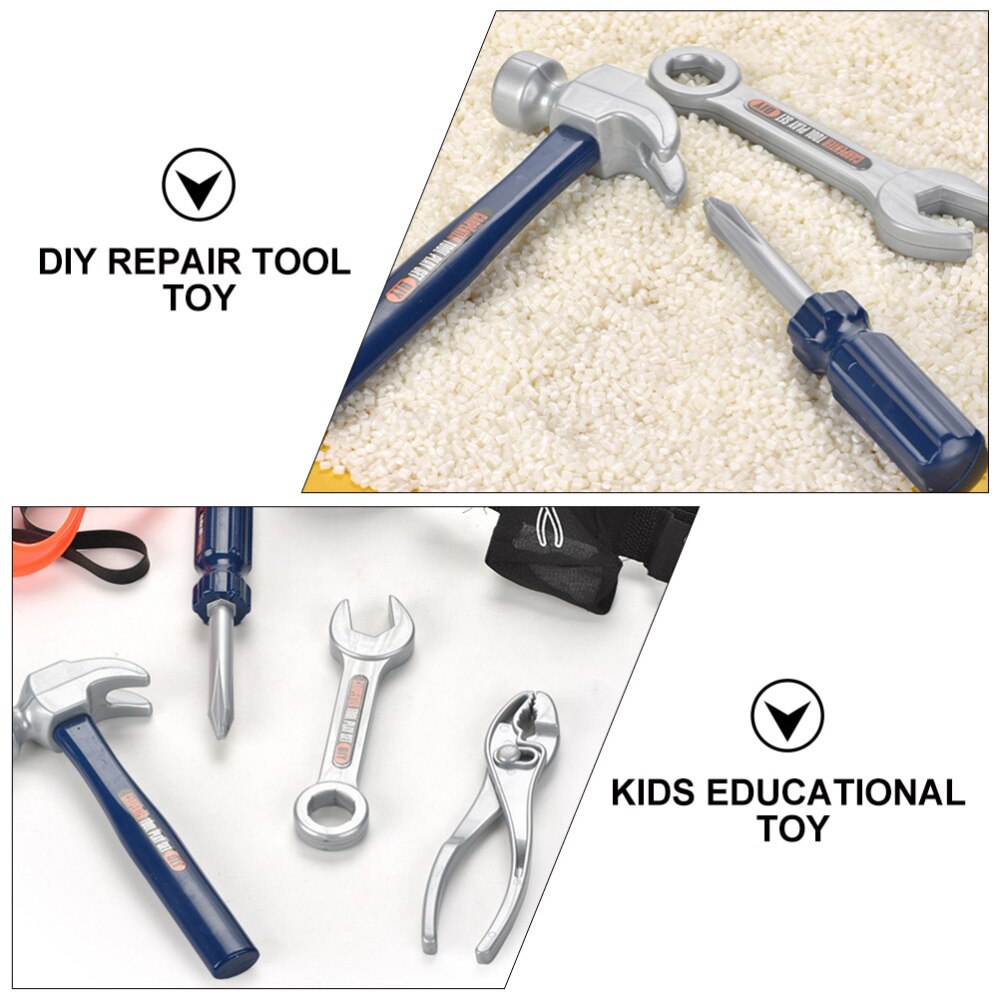 1 Set of 6PCS Simulated Boy Repairing Interesing Kids Play House Repair Tool