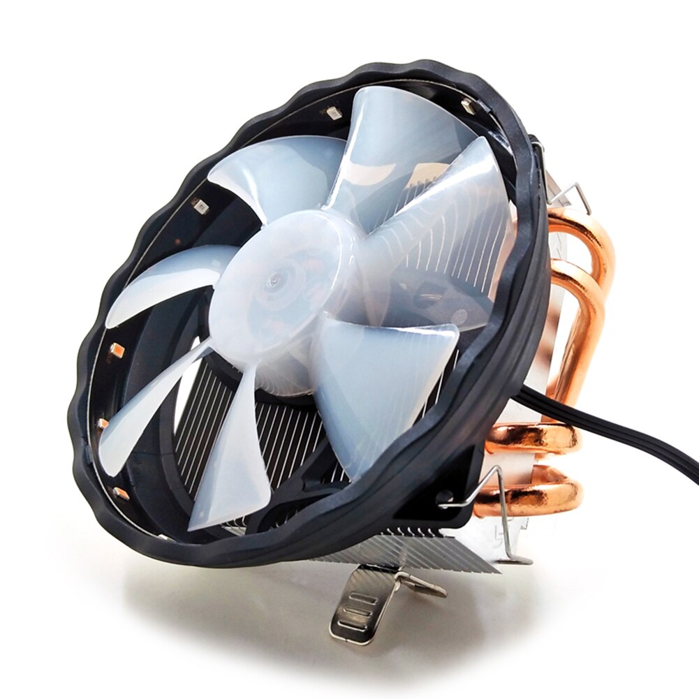 120Mm Pc Desktop Computer Case Fan Cooler Cpu Koeler Radiator Fan 4 Heatpipes Pwm 3PIN Voor Inte Lga 1150
