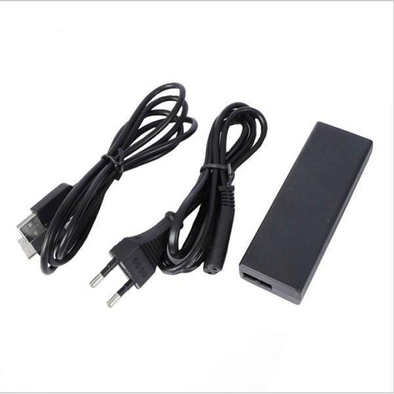 Ue/eua plug 5v casa parede usb carregador fonte de alimentação ac adaptador para sony playstation psp portátil ir pspgo cabo de carregamento cabo dados