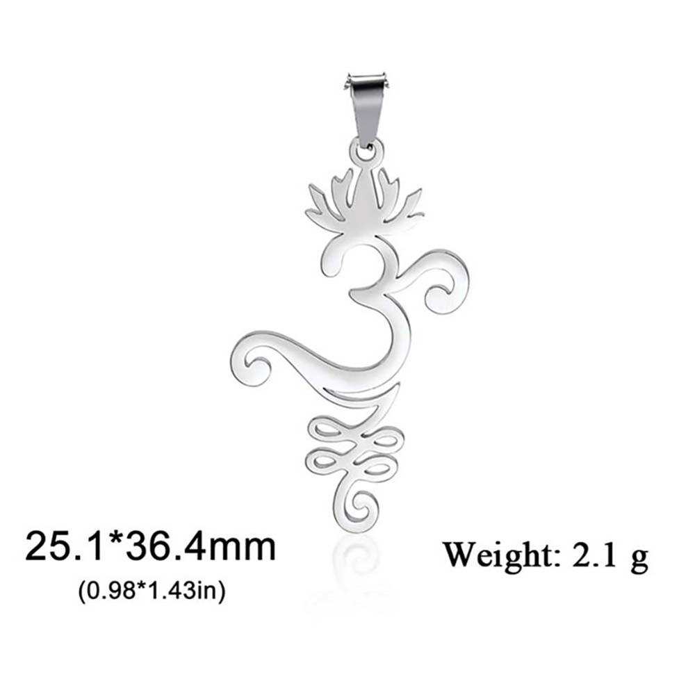 Breloques en forme de fleur de Lotus, en acier inoxydable, amulette religieuse, pendentifs, accessoire pour collier, boucles d'oreilles, bijoux, bricolage,: COULEUR OR ROSE