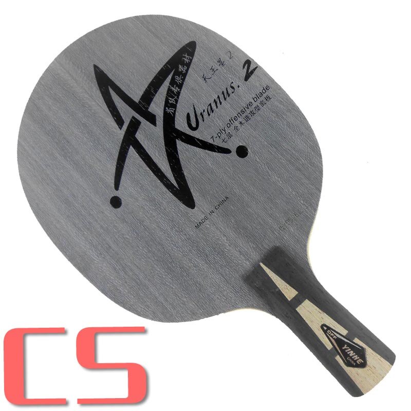 Original Yinhe Uranus.2 U2 table tennis racket blade for pingpong bat paddle: CS  short handle