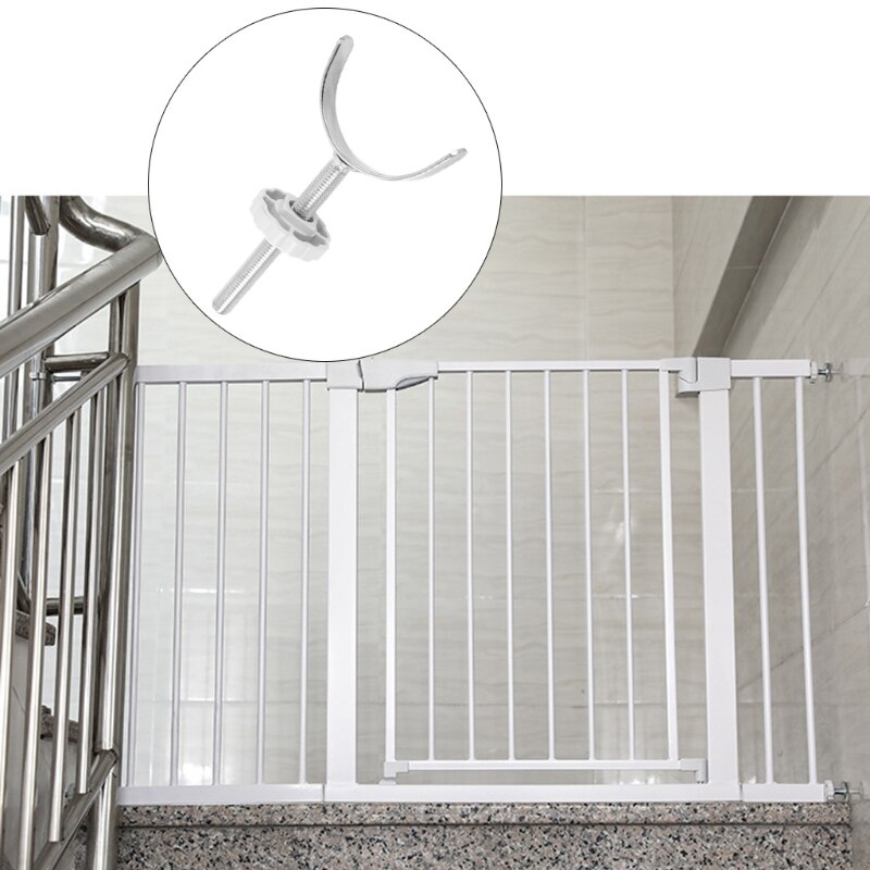 Trap Druk Gemonteerd Security Gate Schroefdraad Spindel Staaf Y/U Vorm Gate Adapter Voor Baby Pet Veiligheid Gates