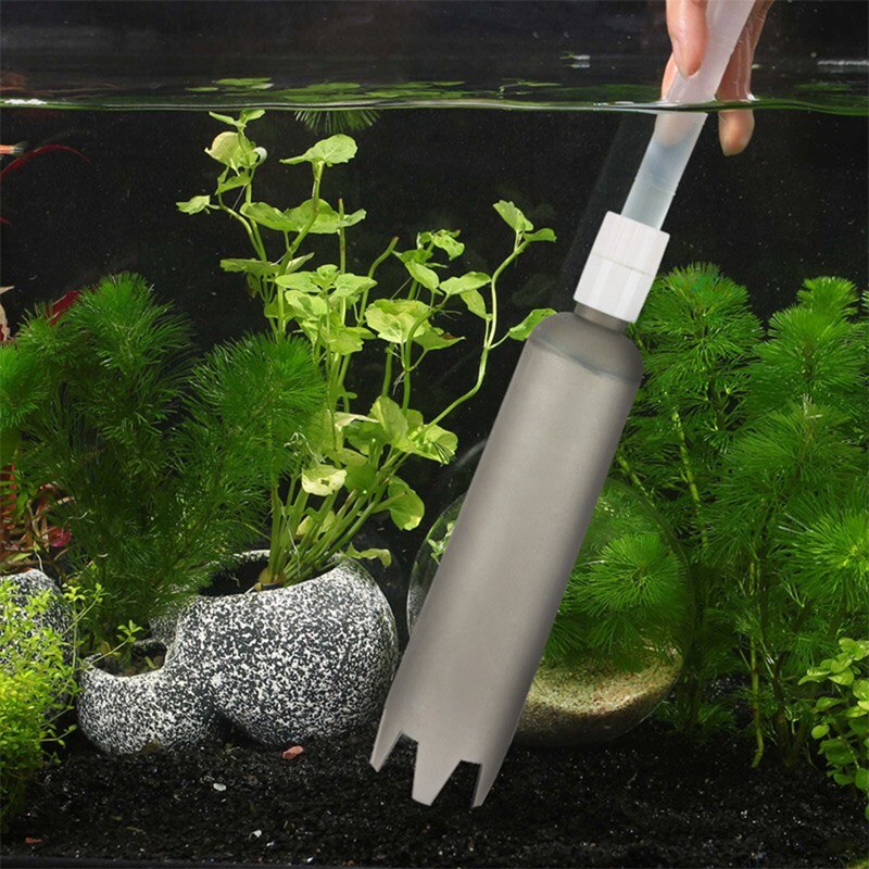 Aquarium Fish Tank Vacuum Gravel Water Filter Cleaner Siphon Pomp Handleiding Schoner Pomp Veilig Vacuüm Aquarium Water Changer