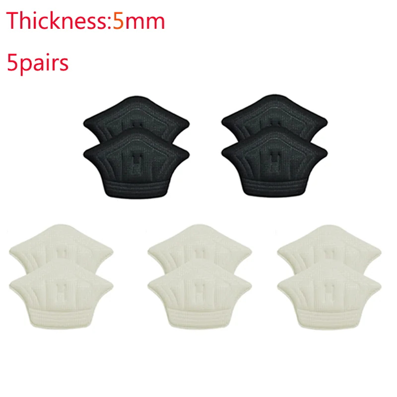 1-10 paia solette per scarpe patch tallone per scarpe sportive dimensioni regolabili piedi pad sottopiede protezione tallone adesivo posteriore scarpa pad: Radura