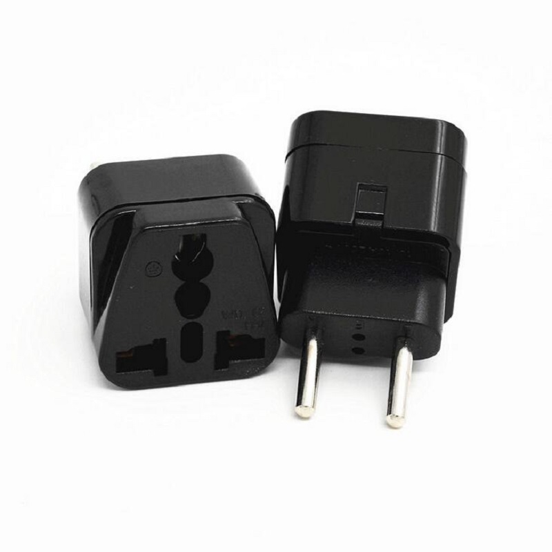1PC Universele US UK AU EU Italië Zwitserse Stekker Adapter Travel Wall AC Power Charger Outlet Adapter Converter 2 /3Pin Socket