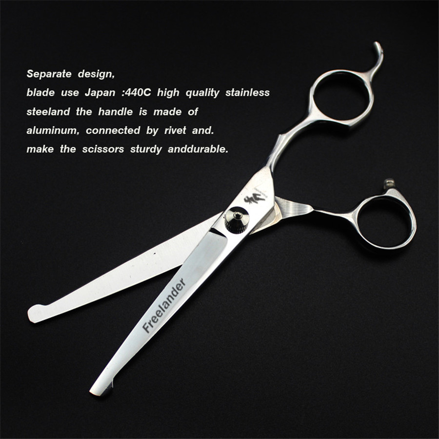 1pc 4/5/6.5 inch Pet Grooming Scissors Round Tip Safety Dog Shears Hair Cutting Thinning Scissors