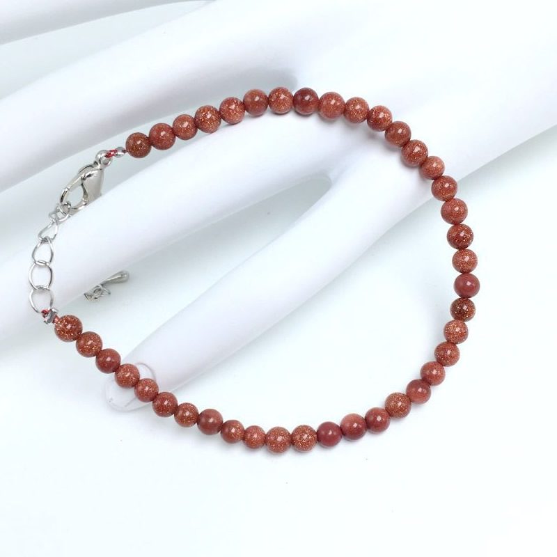 Pulsera de energía de cuentas de Chakra para mujeres y hombres, brazaletes de sodalita blanca turquesa, piedra de ágatas redondas naturales, joyería de Yoga hecha a mano, 4mm: Pistola negra plateada