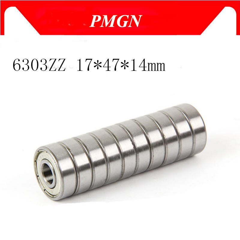 Pmgn 6303zz leje 6303 2rs 80303 6303- zz dybe rille kugleleje 17*47*14mm