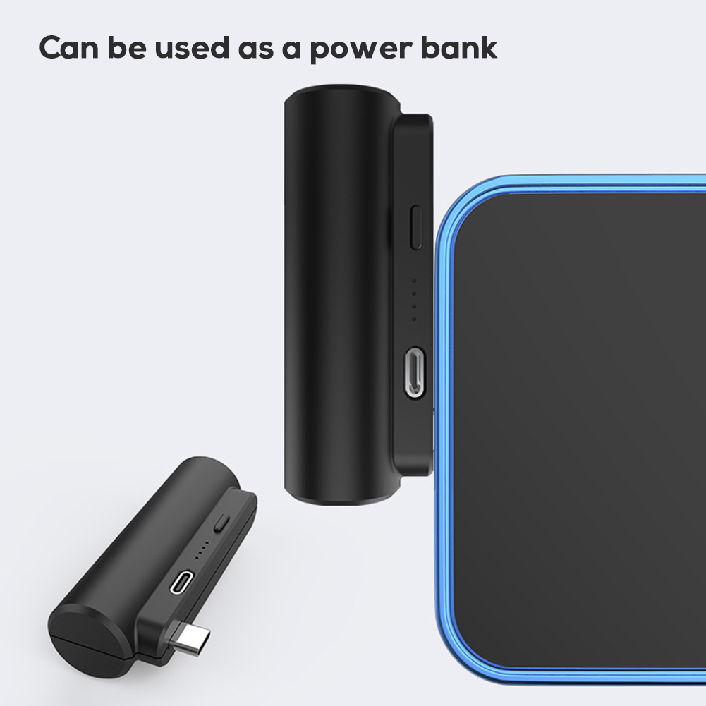 3000mAh Power Bank Emergency Charger Type-C For Oculus Quest 2 Capsule Portable VR Glasses Battery Pack Charging Accessories