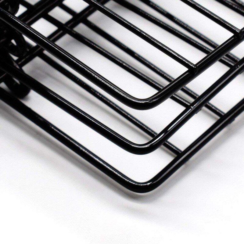 Estante de refrigeración apilable con capas de ELEG-3, soporte de red para enfriar pan, galletas, galletas y pasteles, enfriador en seco para cocinar