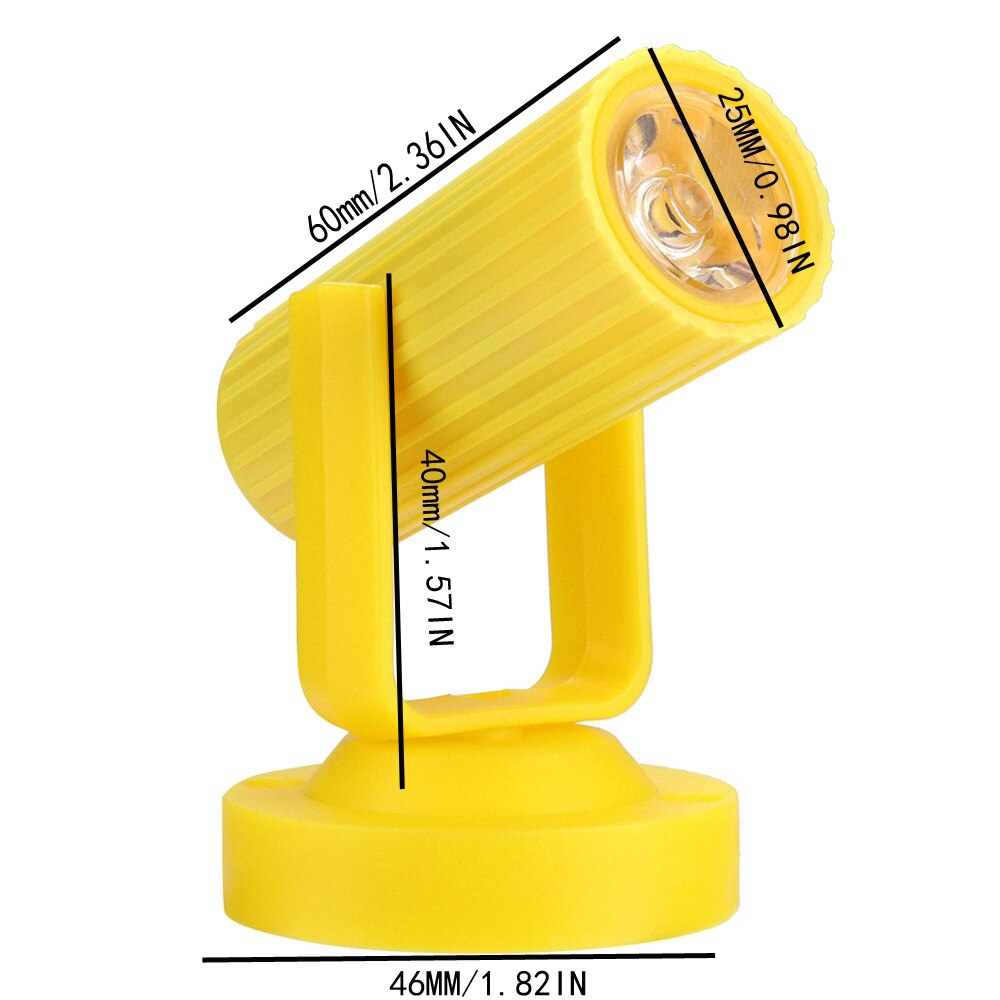 Spotlight Podium Licht Led Beam Dj Disco Verlichting Effect Voor Ktv Dj Party 1W Conduziu Een Luz Pequeno Lanterna barra Disco Flash