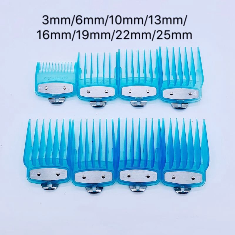 Conjunto de Peine guía para peluquería WAHL, accesorio transparente para cortar el pelo