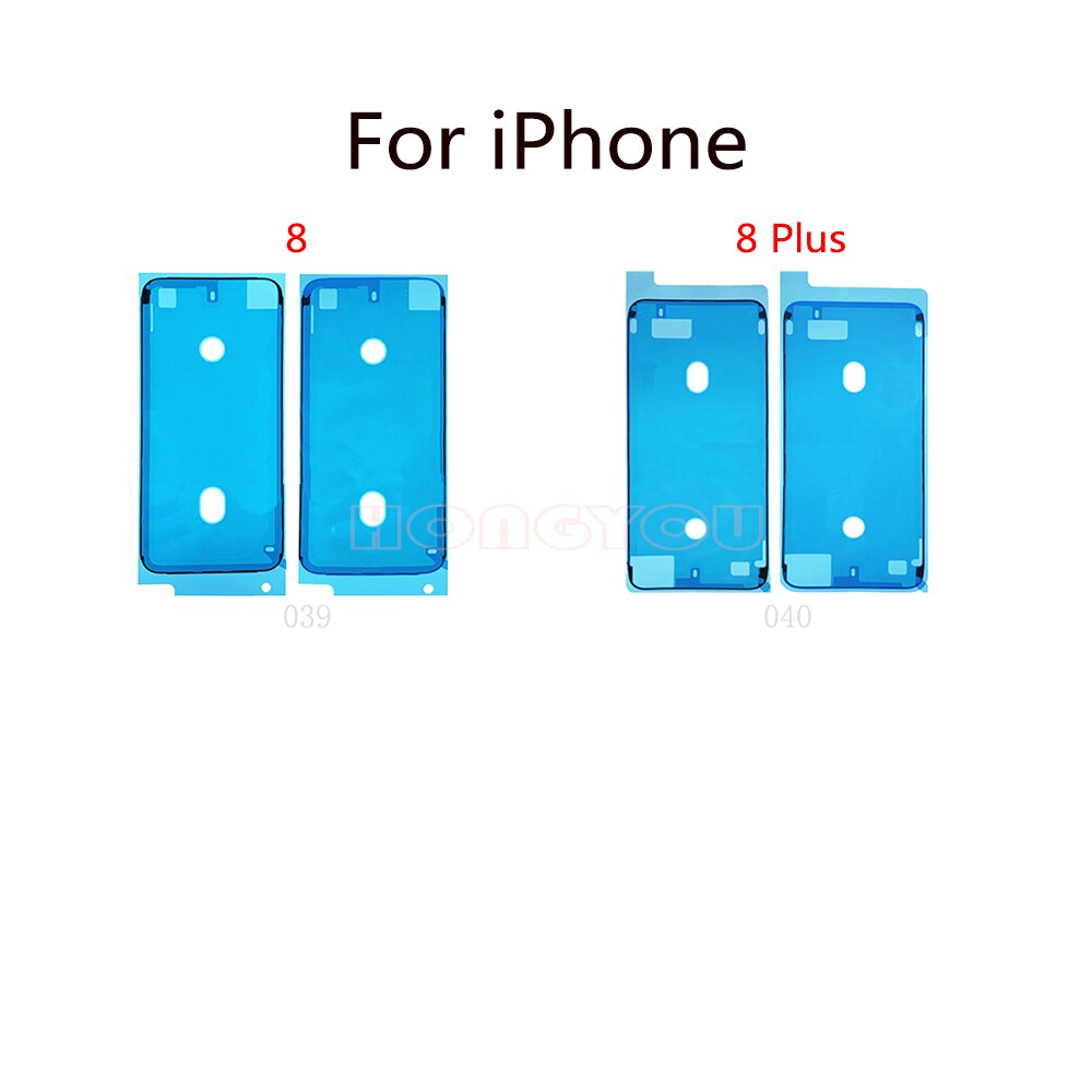 2 sztuk/partia Seal klej wodoodporna naklejka dla iPhone X XS XR XSMax 7 8 6S Plus 11 Pro Max ekran LCD wodoodporna taśma klej klej