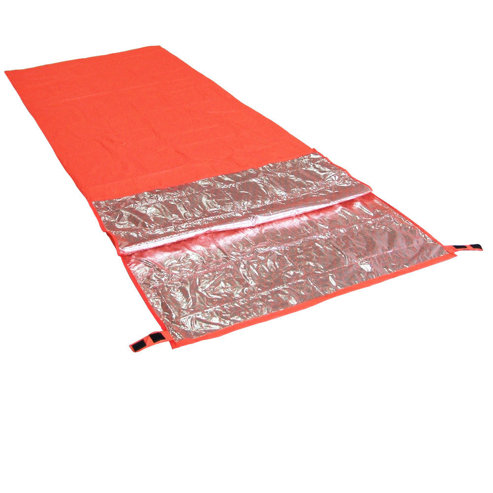 Outdoor Camping Sleeping Bag Heat Reflective Thermal Insulation Sleeping Bag Camping Adventure Emergency Life-saving Blanket: Single Envelope