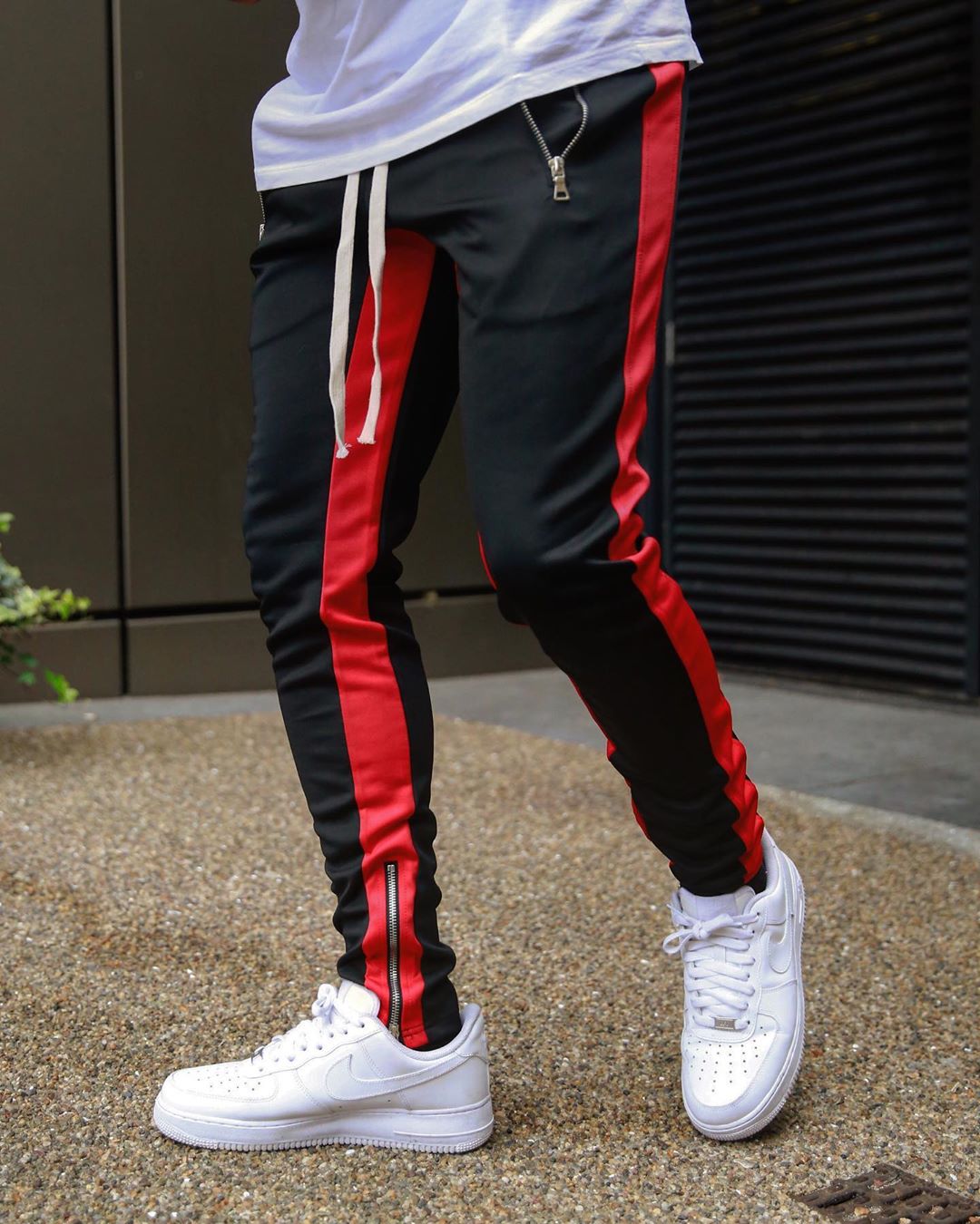 Jogging tilfeldig hombre pantalones de aptitud de los hombres ropa deportiva bukser