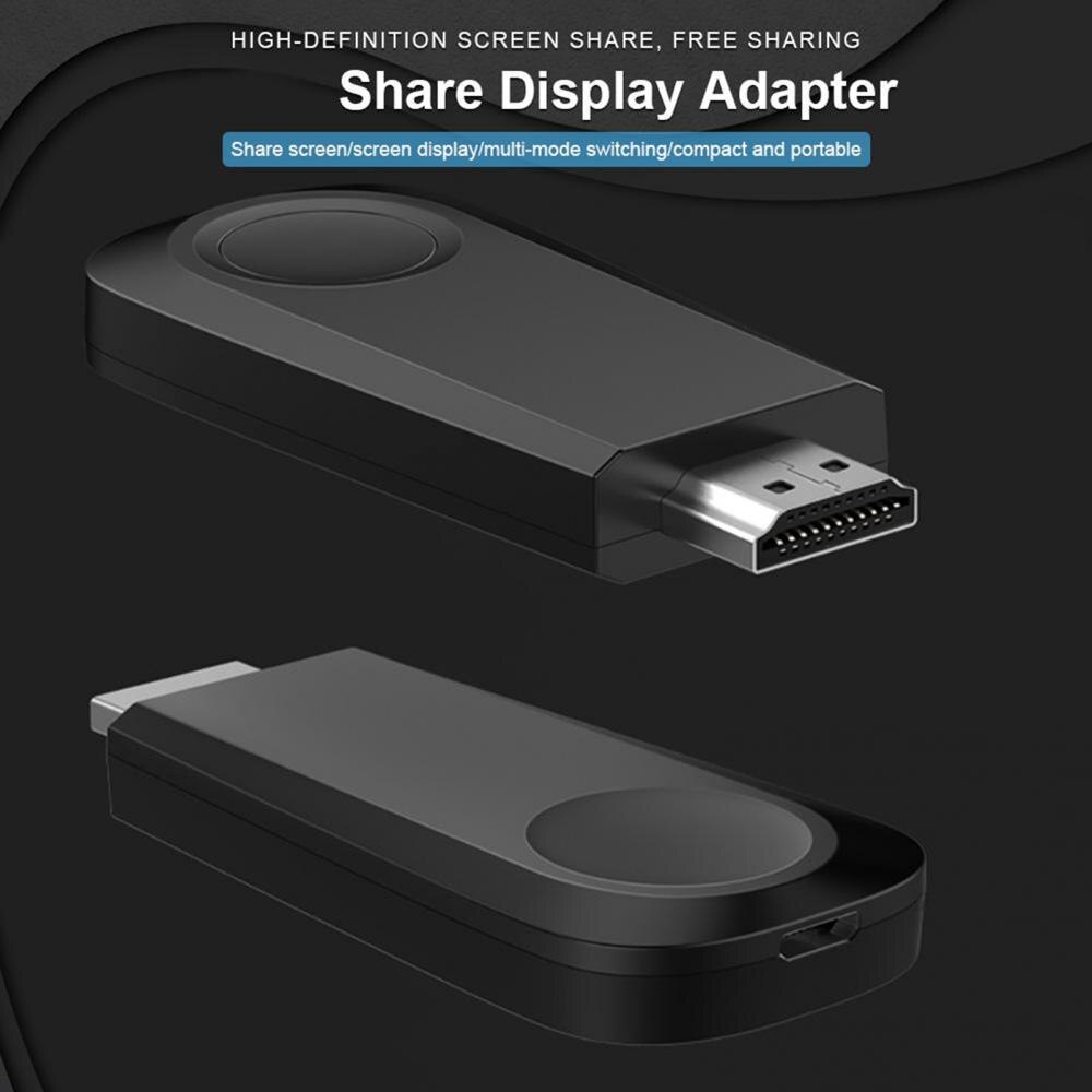 Universal 1080P Wireless Phone Tablet HDMI-compatible Receiver TV Dongle Display Adapter