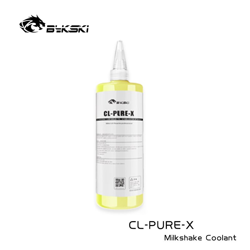 Bykski CL-PURE-X 500Ml Milkshake Waterkoeling Vloeistof Computer Radiator Opaque Anti-Corrosie Thermische Vloeistof: Yellow 500ml