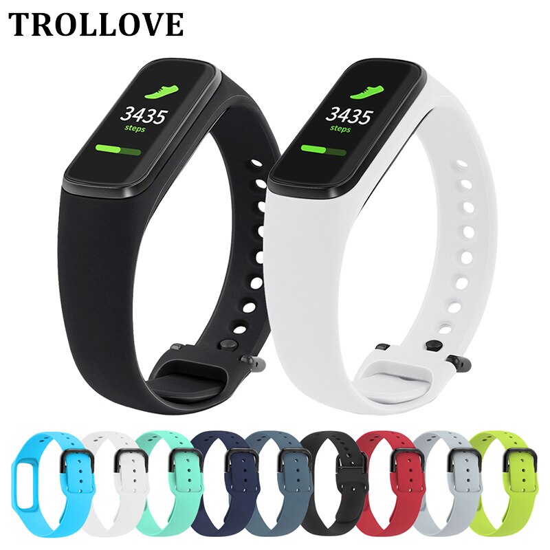 Smart Watch Band for Samsung Galaxy Fit-e R375 Silicone Wrist Band Strap Watchband Adjustable Bracelet Sports Replacement Band