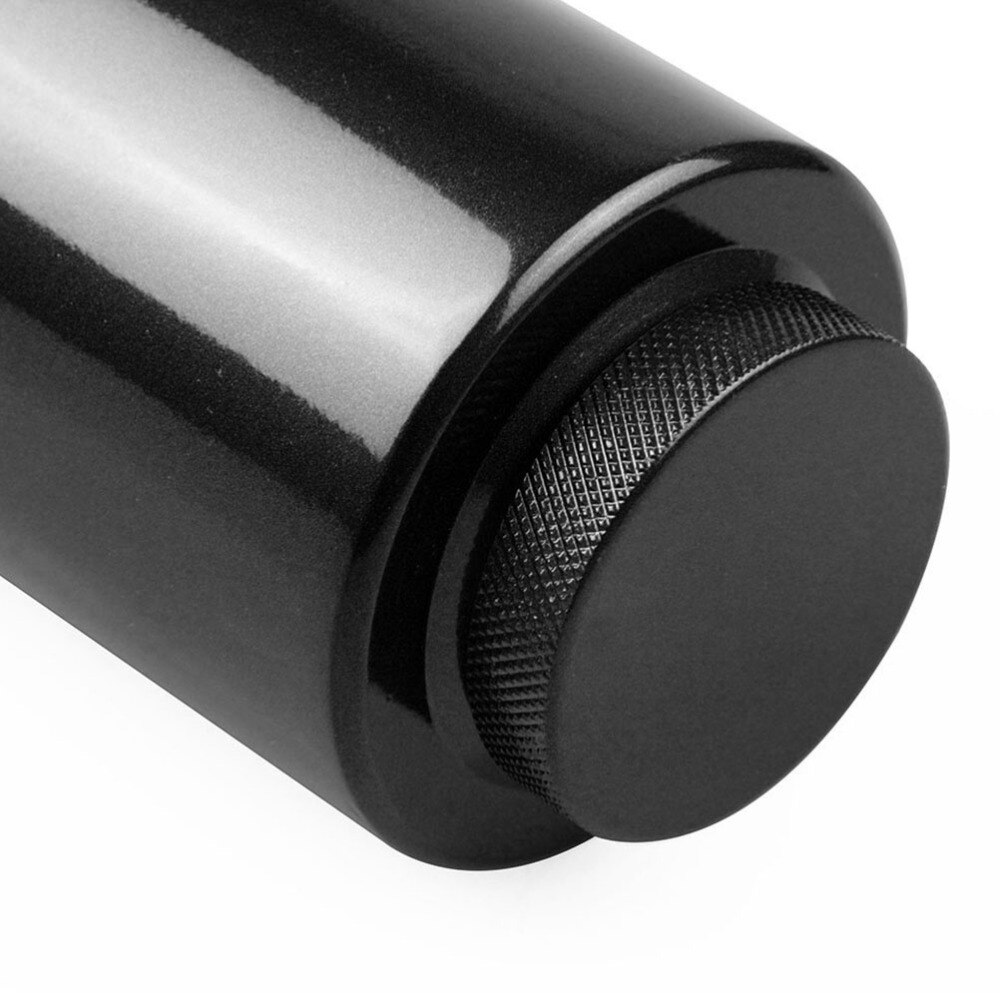 800ml Modification Coolant Overflow Tank Aluminum Coolant Reservoir Bottle Radiator Coolant Tank (Black)