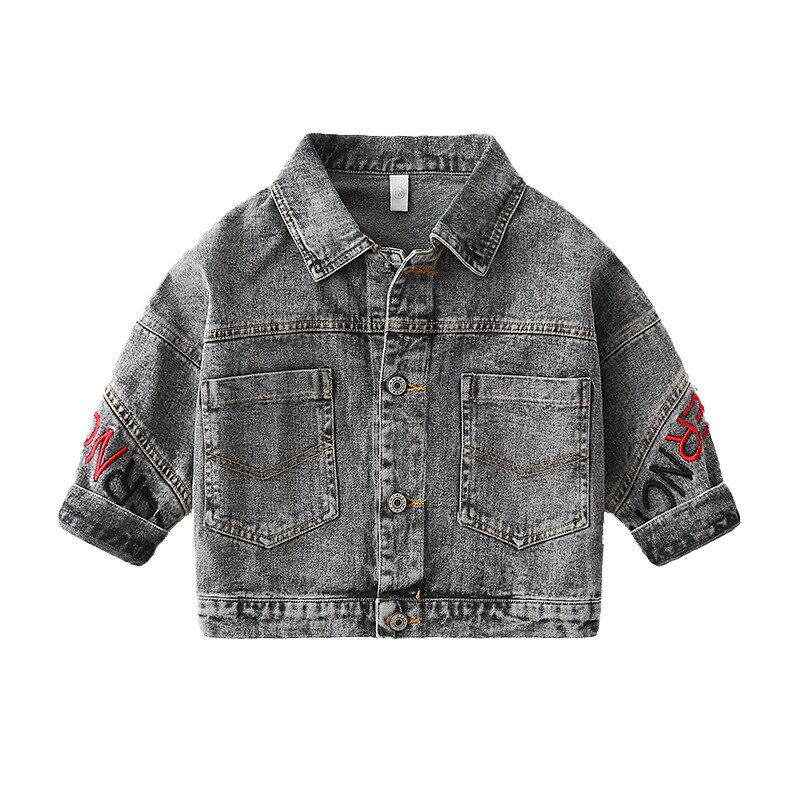 Boys clothes Autumn children's denim coat children's clothing 3~8 years old children's casual coat boys jacket