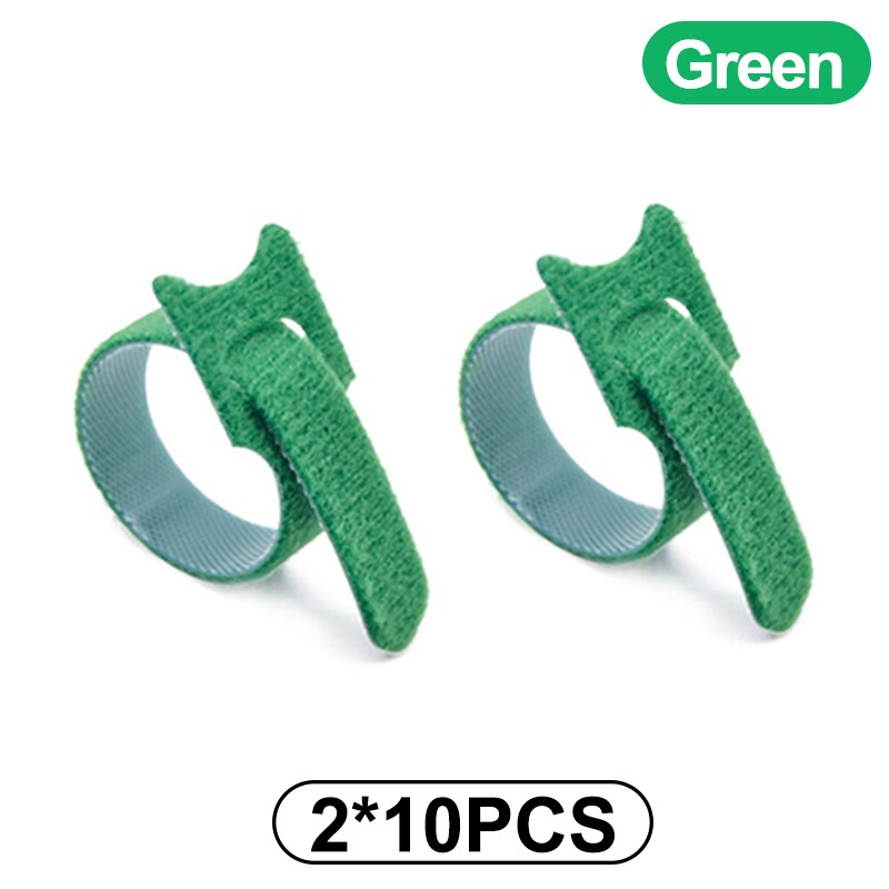 Zabezpieczenie kabla ładującego do telefonów uchwyt na kabel oplot na kable klip do myszy przewód ładowarki USB zarządzanie organizer do kabli: B 20Pcs-Green