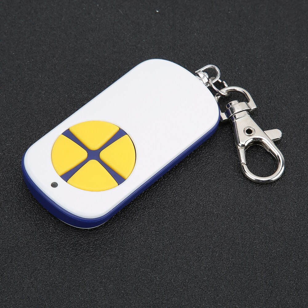 433MHz Wireless 4-Button Garage Door Remote Control Copier Duplicator Keys Fob