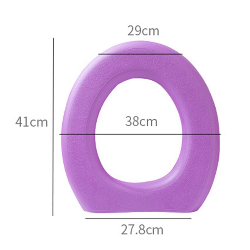 EVA toilet seat insulation waterproof toilet seat waterproof pad detachable toilet seat protective cover