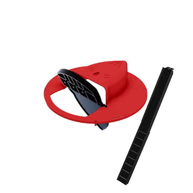 Intelligente Pitfall Mouse Catcher Trap Emmer Automatische reset Flipping Sliding Bucket Lid Automatische reset na het vangen van muizen: Donker Kaki