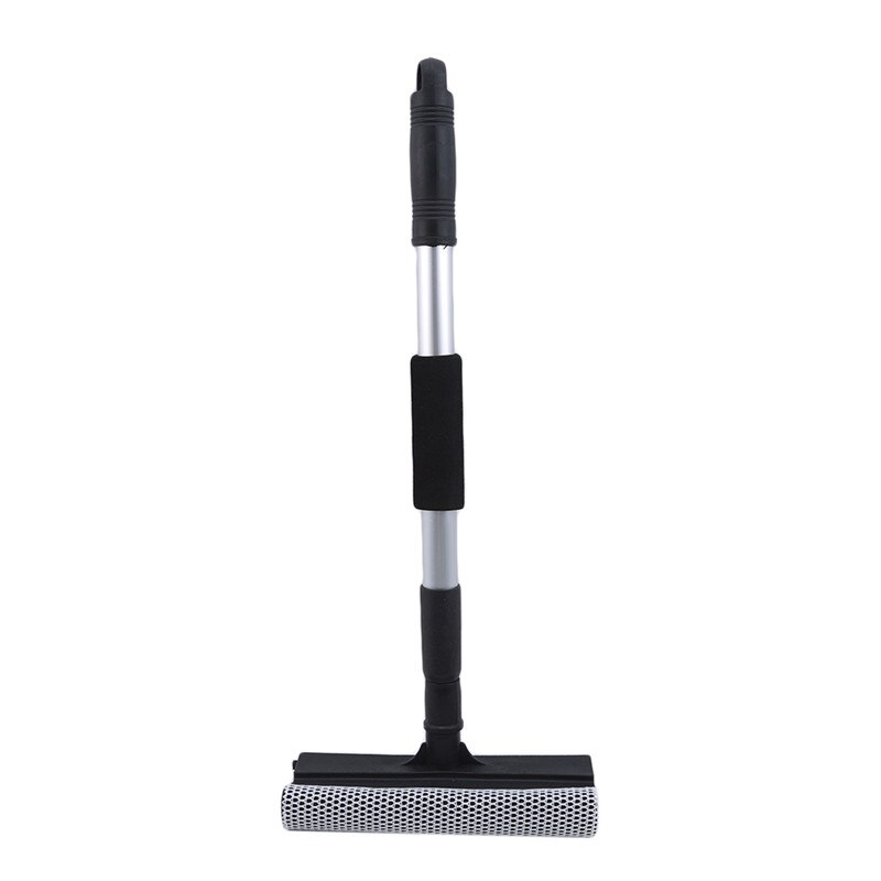 Telescopic Wipe Glass Cleaner Double-side Telescopic Rod Window Cleaner Squeegee Wiper Brush Glass Cleaning Tool