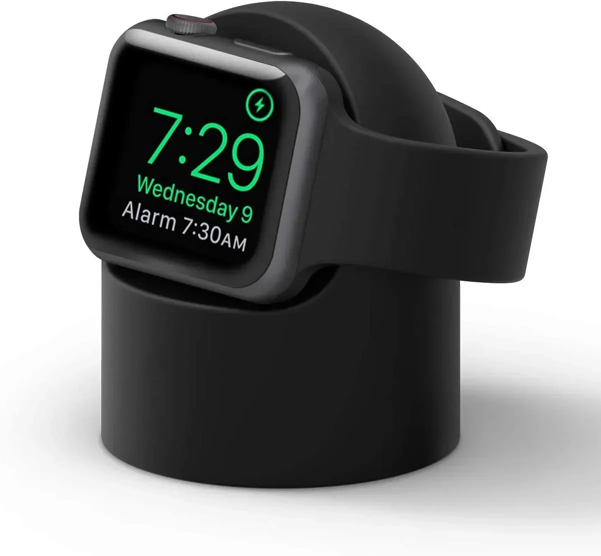 Soporte de cargador para Apple Watch Series 10, 9, 8, Ultra 7, 6, 5 SE 4, estación de carga, soporte de silicona, soporte de Cable de carga Iwatch