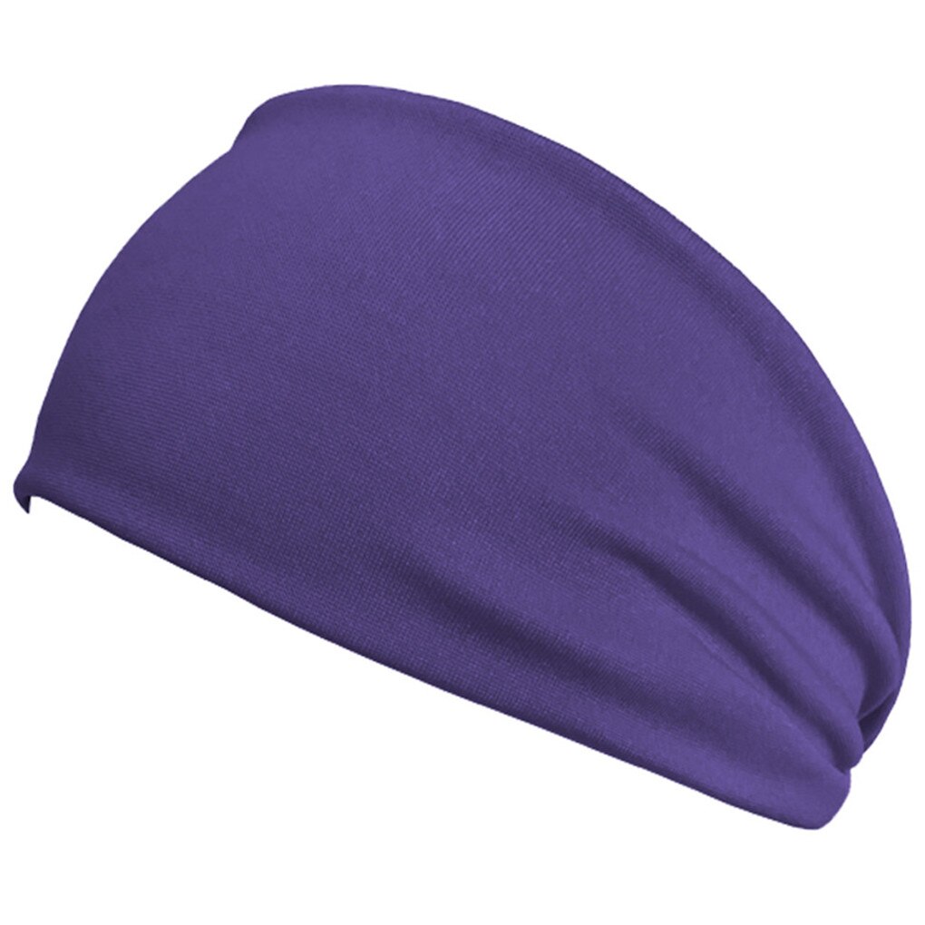 14 farger unisex absorberende sykling yoga sport svette pannebånd svettebånd for menn kvinner yoga hårbånd hodet svettebånd: 04