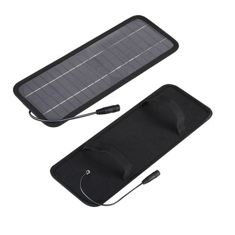 Panneau solaire, système de chargeur de batterie 12V 5W, entretien Portable de bateau marin voiture JA55