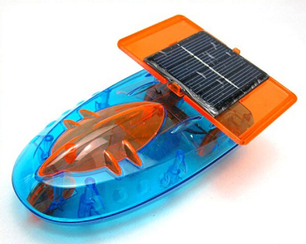 Puzzle DIY Solar Powered Boat Rowing Assembling Toys for Children Educational Toys