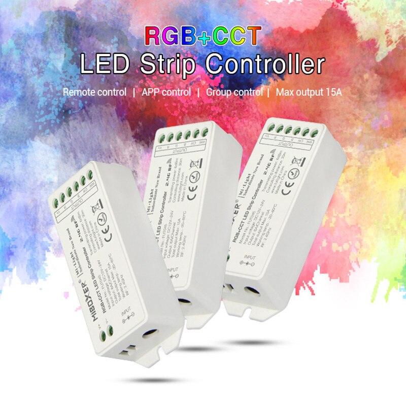 Mi boxer RGB RGBW RGB+CCT LED Strip Controller Smart LED Control System FUT043 FUT044 FUT045 FUT043A FUT044A FUT045A DC12V~24V