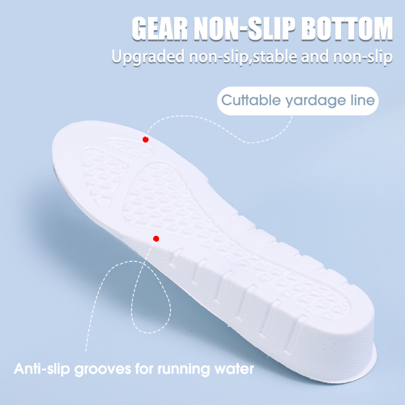 Orthopedische Hoogte Verhoging Inlegzolen Voor Vrouwen Mannen Onzichtbaar 1.5-3.5Cm Traagschuim Schoenen Pad Ademende Voetverzorging Binnenzool Comfort
