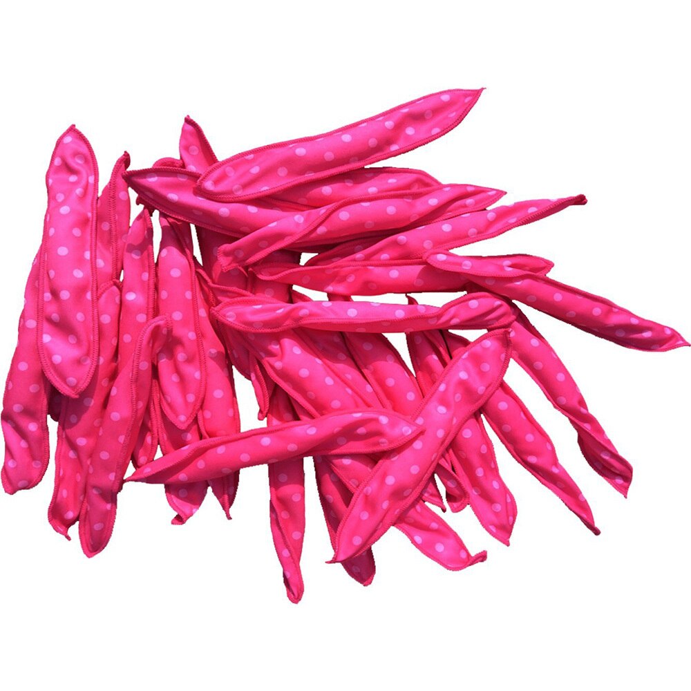 Flessibile della Gomma Piuma della Spugna Capelli Bigodini, nessun Calore Dei Capelli Bigodini Magia Morbido Cuscino Rulli A Spirale Riccioli impostato per La Cura Dei Capelli FAI DA TE Strumenti per Lo messa in piega