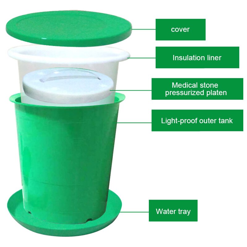 Household Bean Sprouts Making Pot Bean Sprouts Cans Sprouts Planting Breeding Barrels VJ