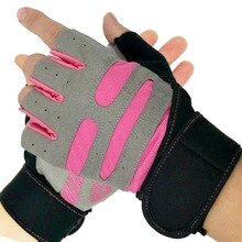 Fitness Gloves Men And Women Half Finger Fitness Equipment Training Palm Fitness Products Bodybuilding Gloves: Default Title