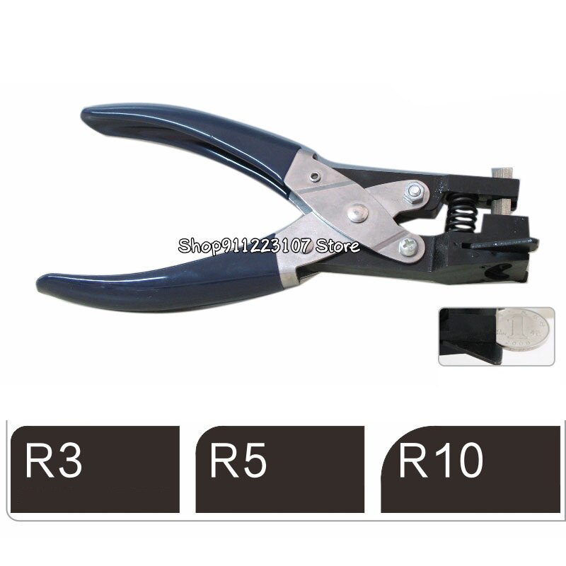 R3/R5/R10 Hoek Gat Punch Corner Rounder Punch Cutter Voor Pvc Kaart, Markering, Foto; heavy Duty Clipper Ca. 1/8 ", 1/5", 2/5 Inch