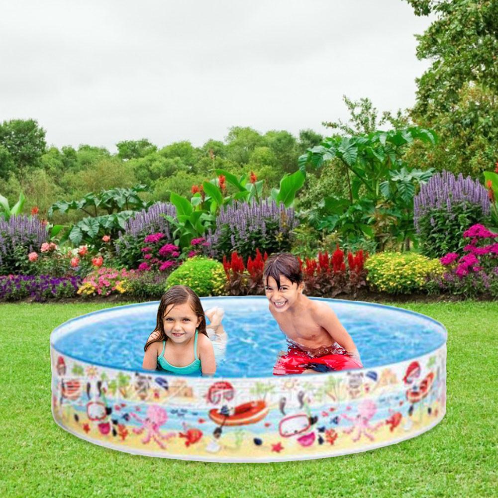 famille piscine Snap Set piscine enfants pataugeoire pour garçons filles en plein air eau Fun