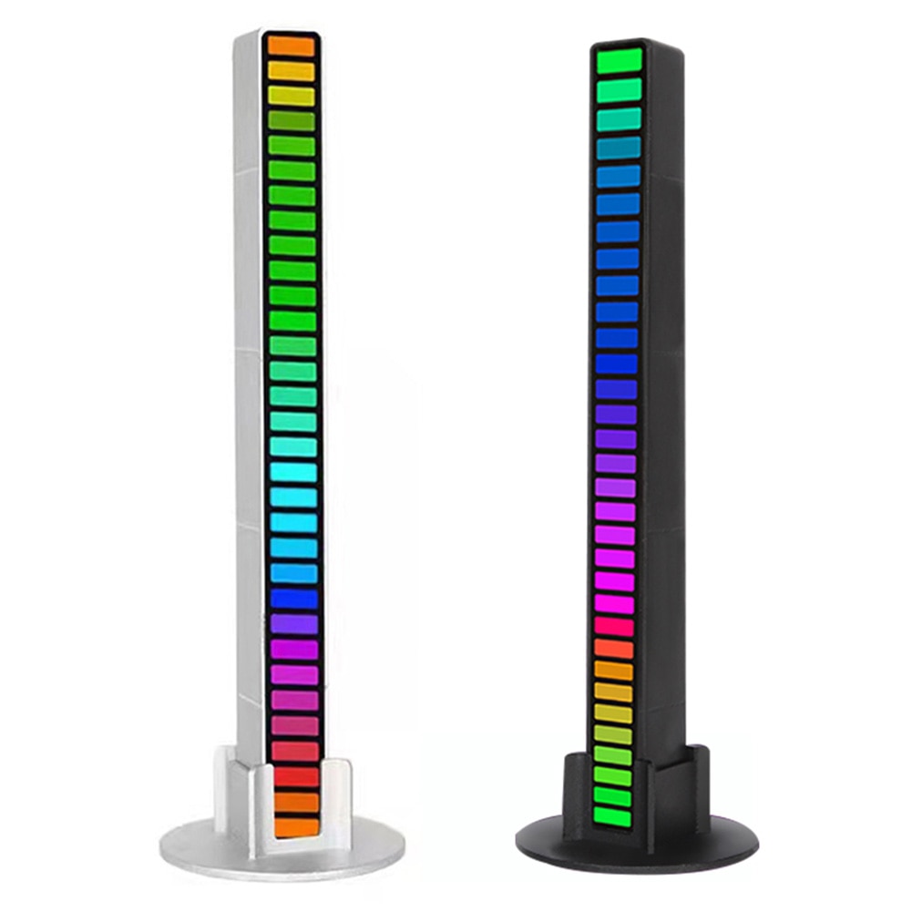 Rgb Muziek Sound Control Led Light App Controle Pickup Voice Activated Ritme Lichten Kleur Bar Auto Strips Ambient Led licht