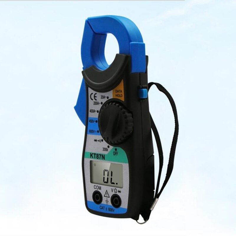 KT87N multifunctionele elektricien digitale klem meter hoge precisie universele meter mini klem flow meter multimeter