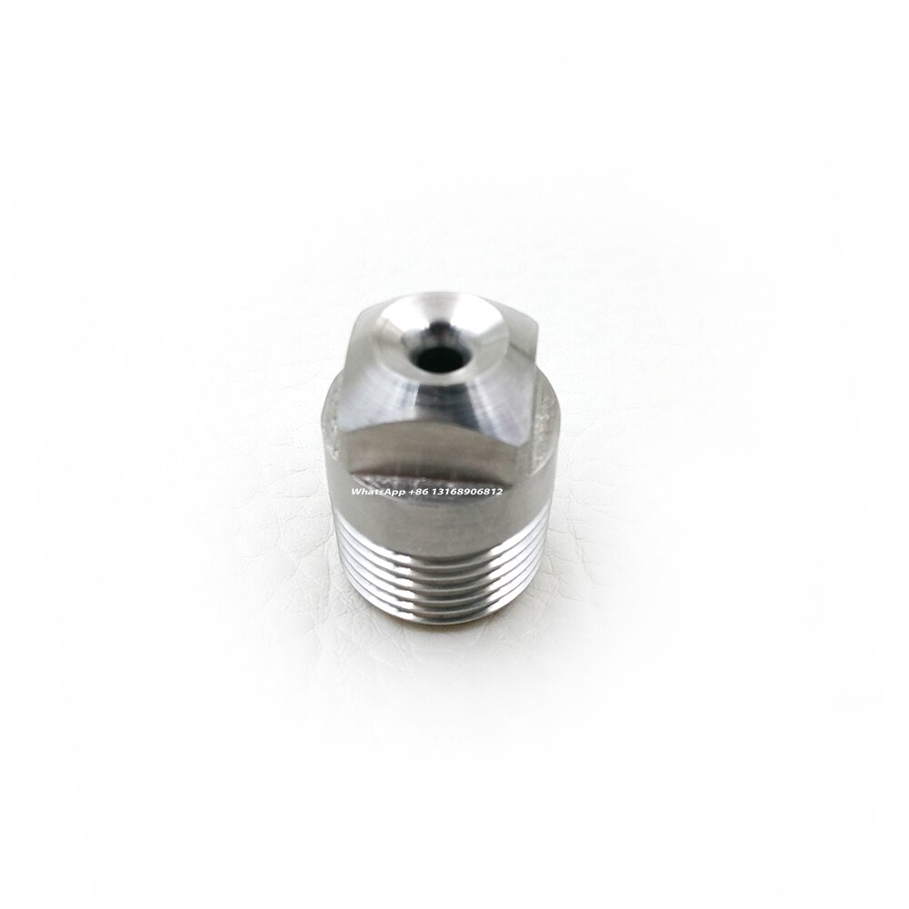 HH-W stainless steel wide-angle solid cone nozzle, chemical spray nozzle full cone water spray nozzle cleaning