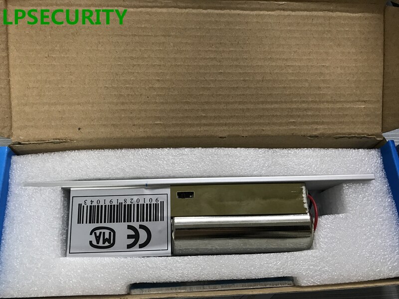 LPSECURITY Fail Safe normal temp 2 Lines Electric Bolt Lock deadbolt for Gate Door RFID Access Control system
