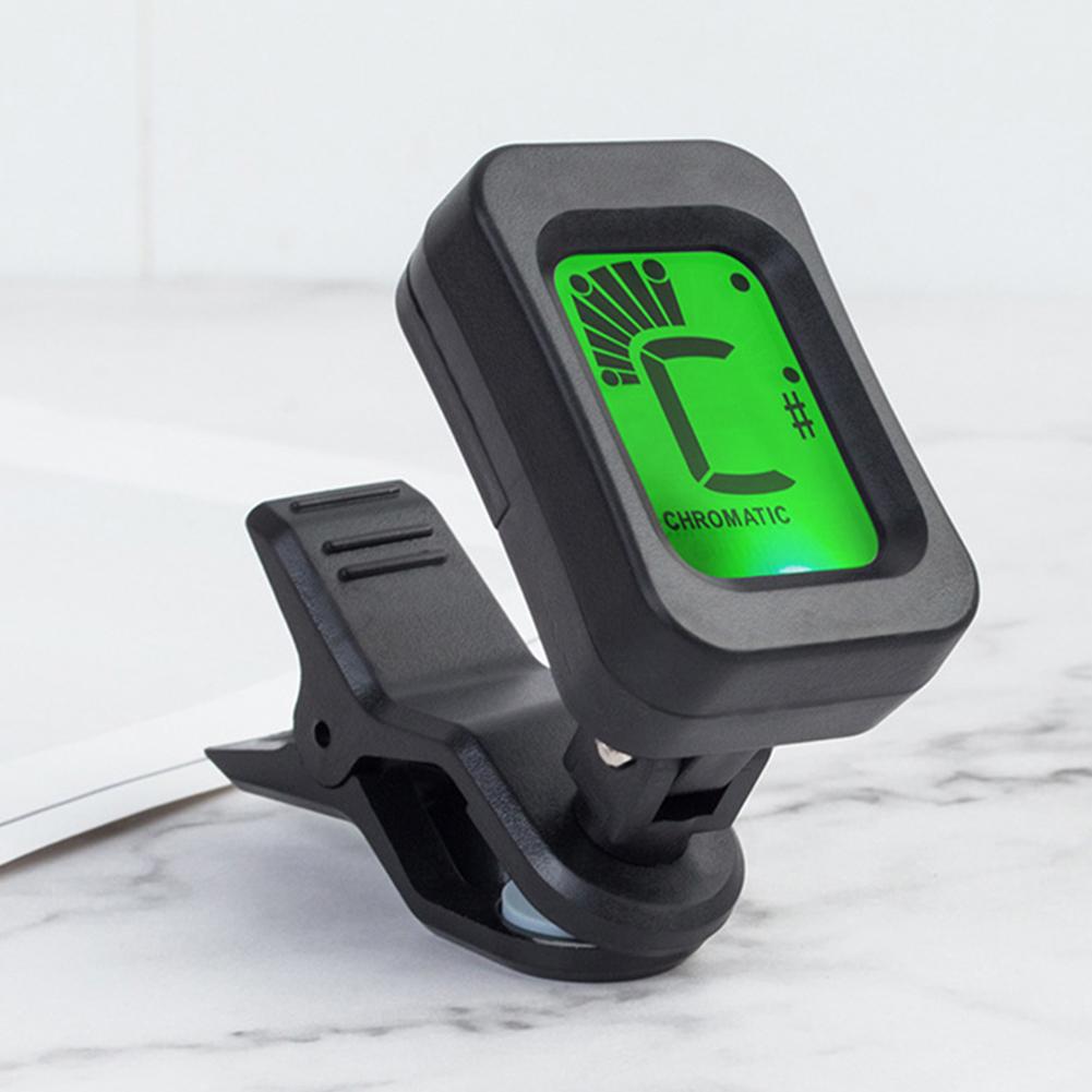 Folk Acoustic Guitar Tuner Violin Ukulele Bass Electronic Tuning Tuner Guitar Bass Tuner Stringed Musical Instrument Accessories