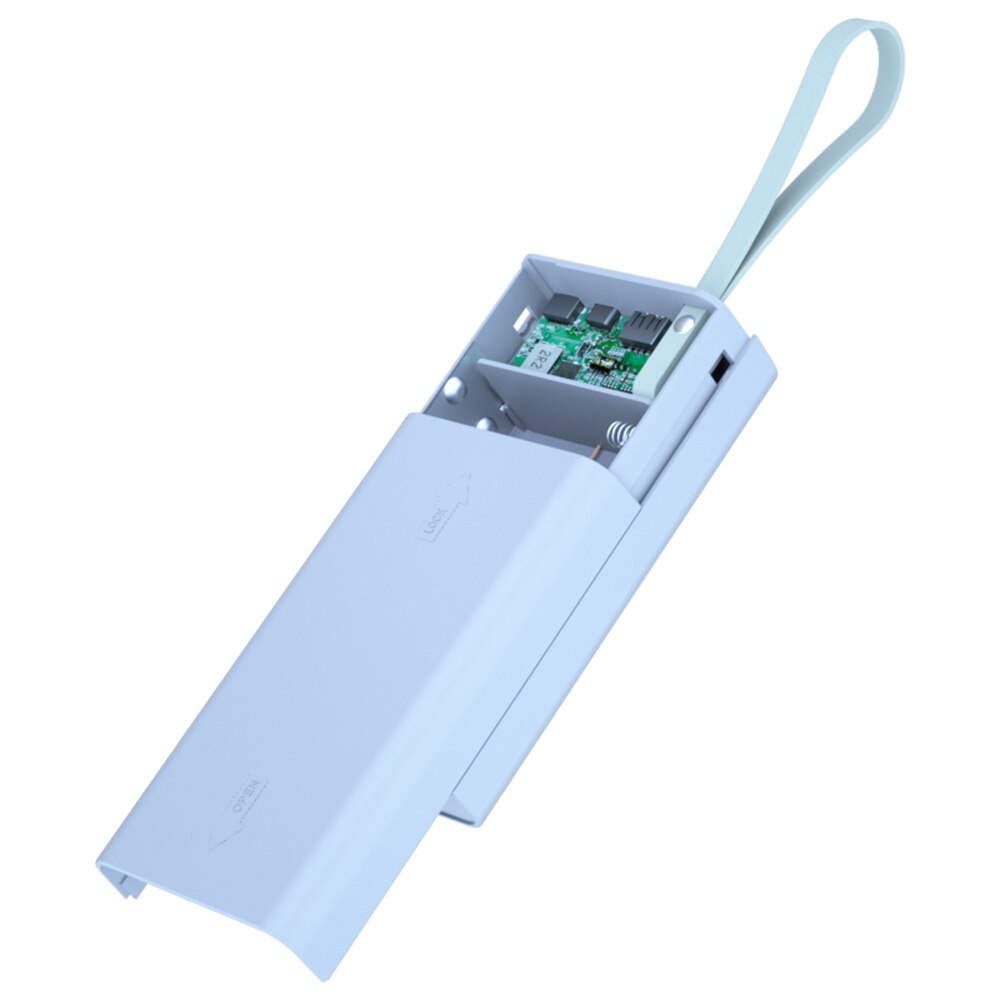 12 x 18650 Flashlight Battery Charger Box Power Bank Holder DIY Shell Case Dual USB 18650 Battery Shell Storage Organize